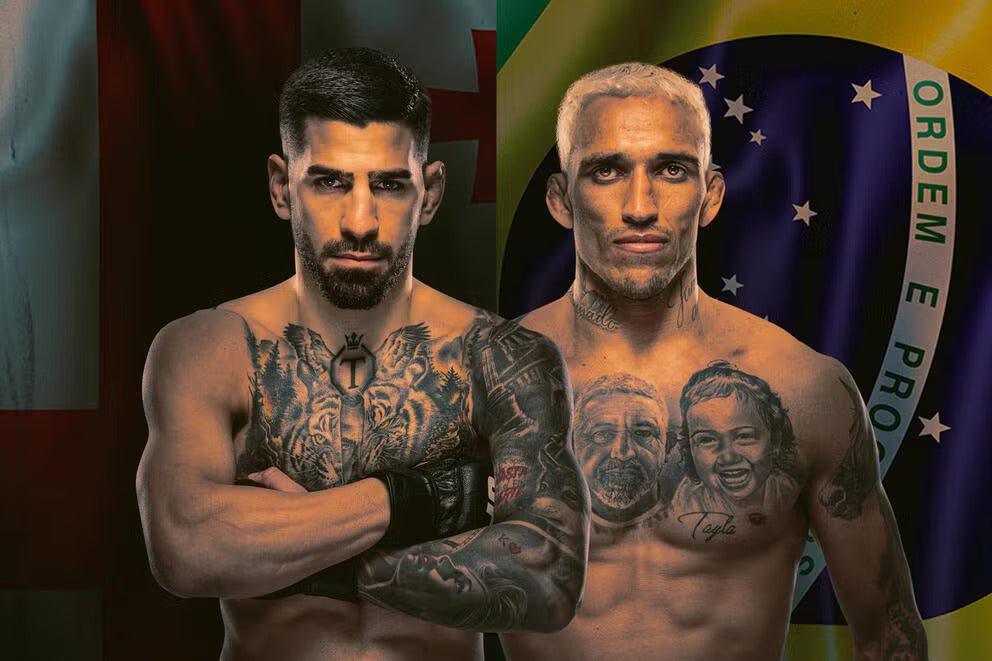 Assistir UFC 317: Ilia Topuria x Charles Oliveira ao vivo online 28/06/2025