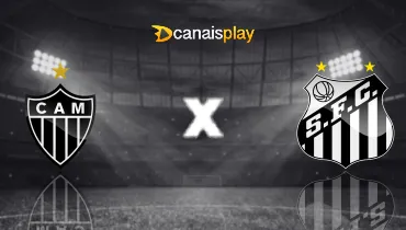 Assistir Atlético-MG x Santos ao vivo online 11/10/2026