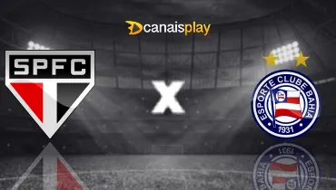 Assistir São Paulo x Bahia FEMININO ao vivo online 21/10/2026
